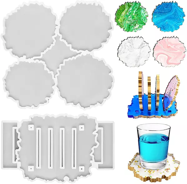 Molde Porta Vasos Amorfos