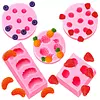 Moldes Silicona Frutas *5 Pz