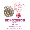 3355 Troquel Flor Espiral
