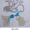 T1751 Troquel Elefantes